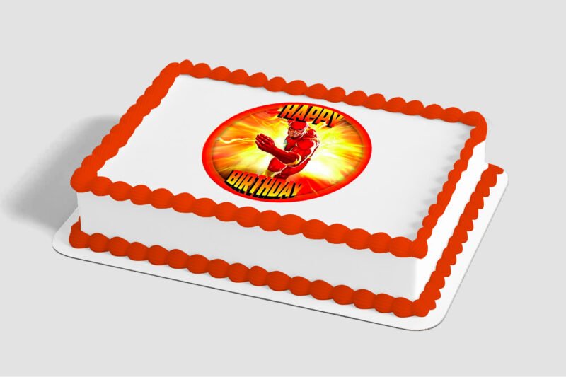 Justice League™ The Flash Edible Image® by PhotoCake®