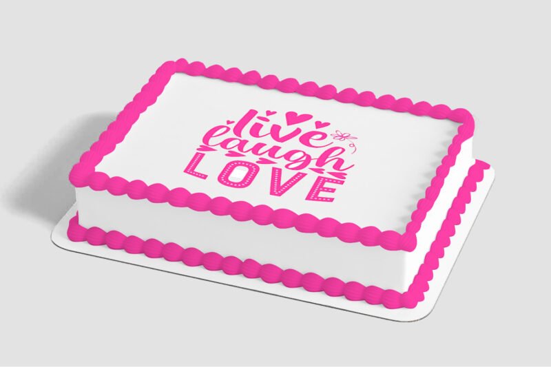 Live, Love, Tumble Edible Image® by PhotoCake®