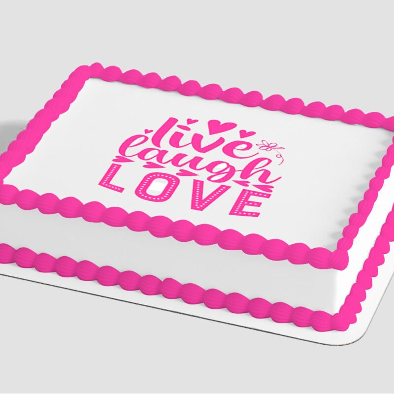 Live, Love, Tumble Edible Image® by PhotoCake®