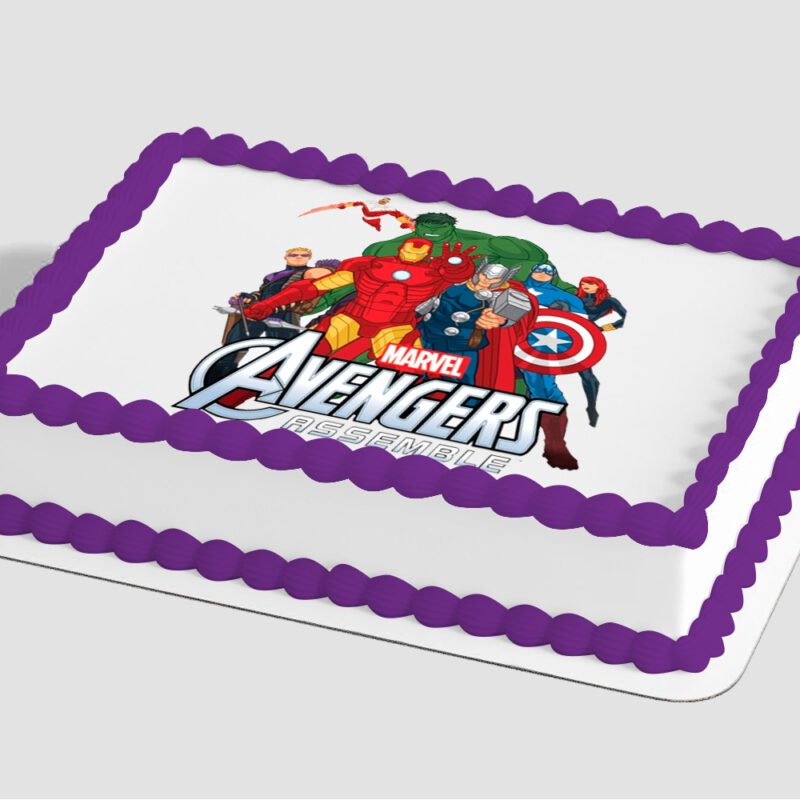 MARVEL Avengers Assemble Edible Image® by PhotoCake®