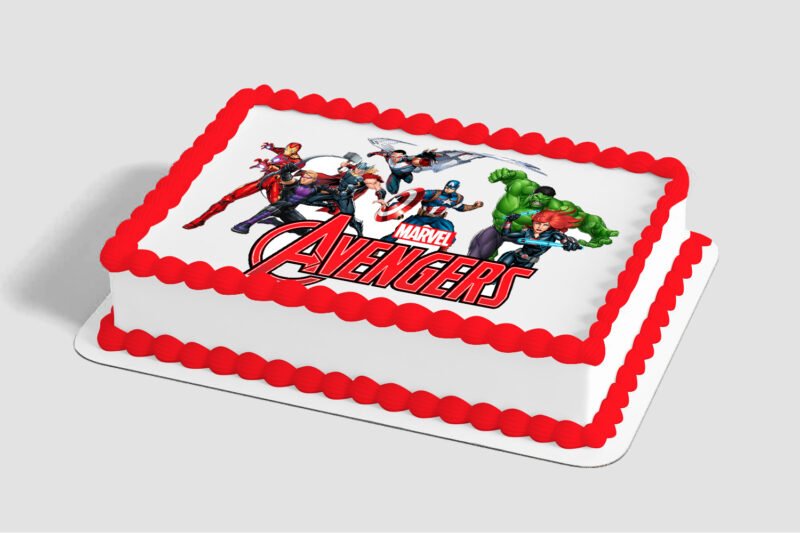 MARVEL Avengers Assemble Edible Image® by PhotoCake® Frame