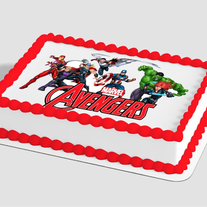 MARVEL Avengers Assemble Edible Image® by PhotoCake® Frame