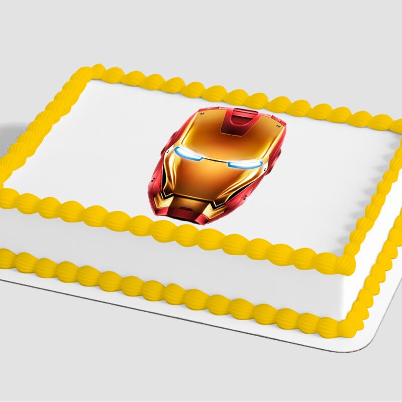 MARVEL Avengers Iron Man Icon Edible Image® by PhotoCake®