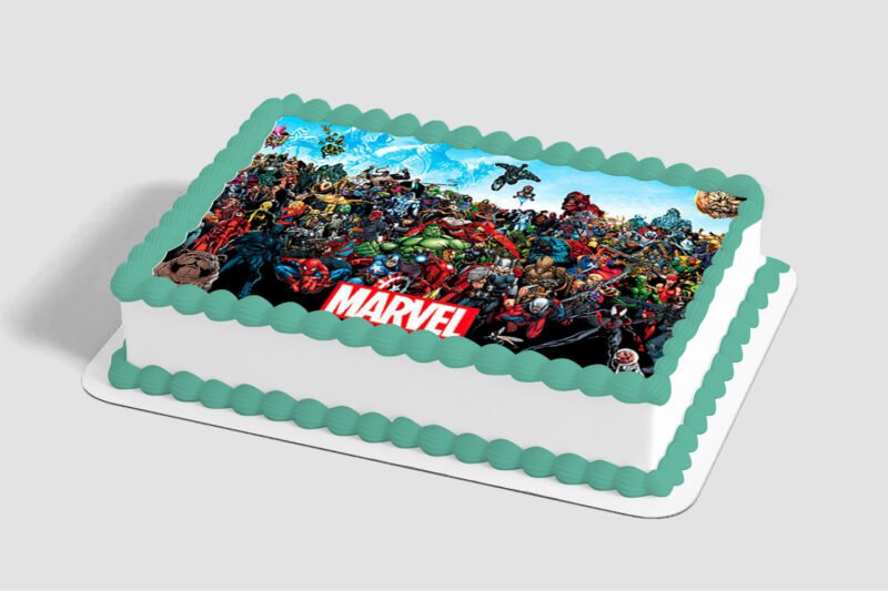 MARVEL Comics Originals Unite Edible Image® by PhotoCake®