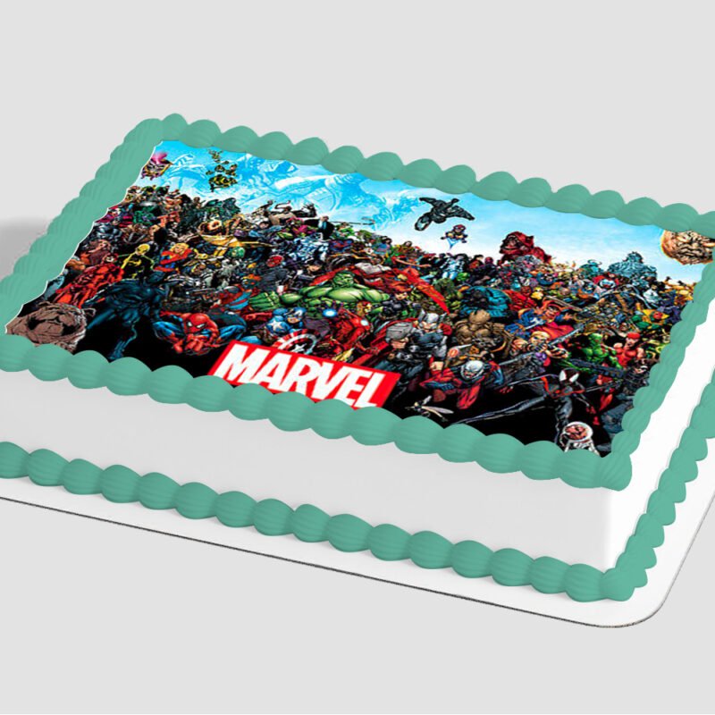 MARVEL Comics Originals Unite Edible Image® by PhotoCake®