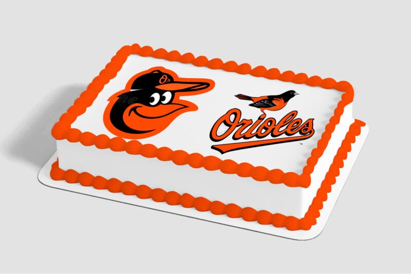 MLB® Baltimore Orioles™ Edible Image® by PhotoCake®