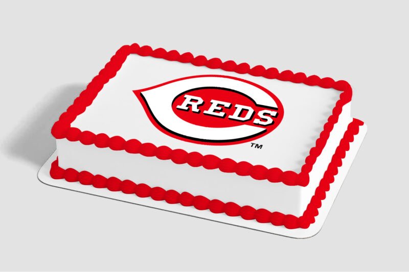 MLB® Cincinnati Reds™ Edible Image® by PhotoCake®