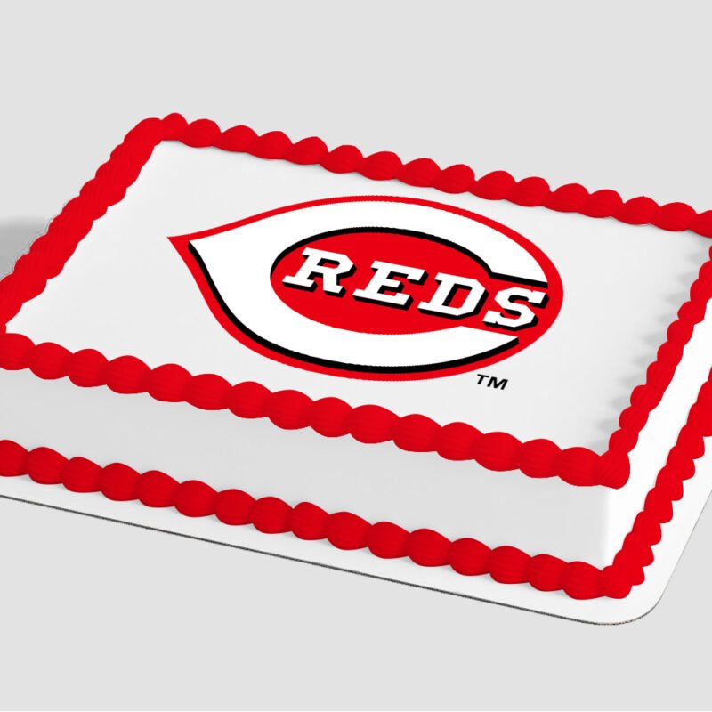 MLB® Cincinnati Reds™ Edible Image® by PhotoCake®