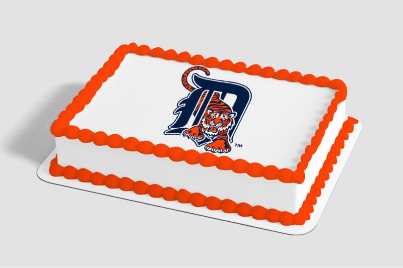 MLB® Detroit Tigers™ Edible Image® by PhotoCake®