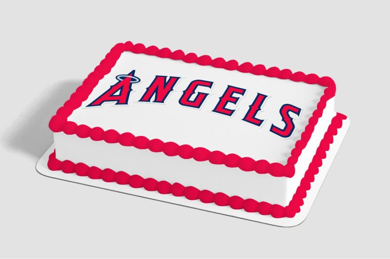 MLB® Los Angeles Angels™ Edible Image® by PhotoCake®