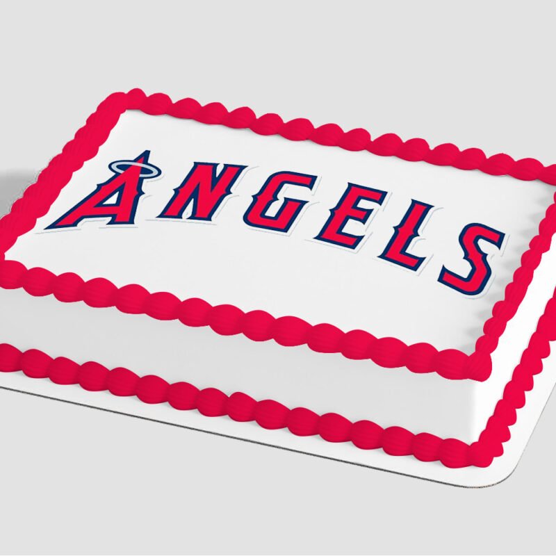 MLB® Los Angeles Angels™ Edible Image® by PhotoCake®