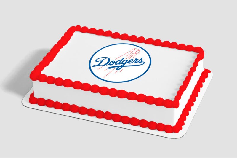 MLB® Los Angeles Dodgers™ Edible Image® by PhotoCake®