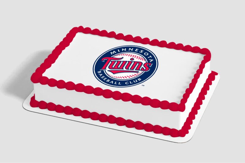 MLB® Minnesota Twins™ Edible Image® by PhotoCake®