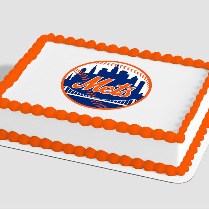 MLB® New York Mets™ Edible Image® by PhotoCake®