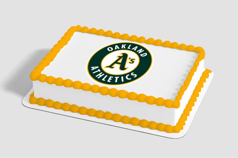 MLB® Oakland Athletics™ Edible Image® by PhotoCake®
