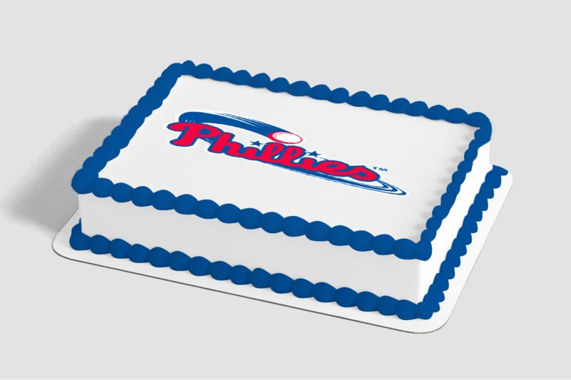 MLB® Philadelphia Phillies™ Edible Image® by PhotoCake®