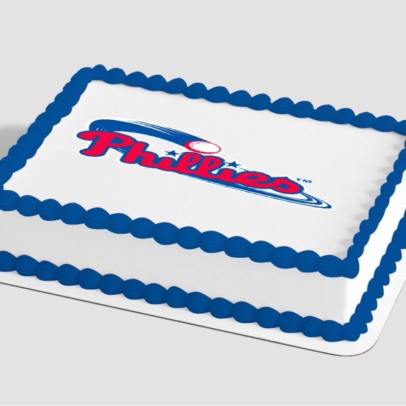 MLB® Philadelphia Phillies™ Edible Image® by PhotoCake®