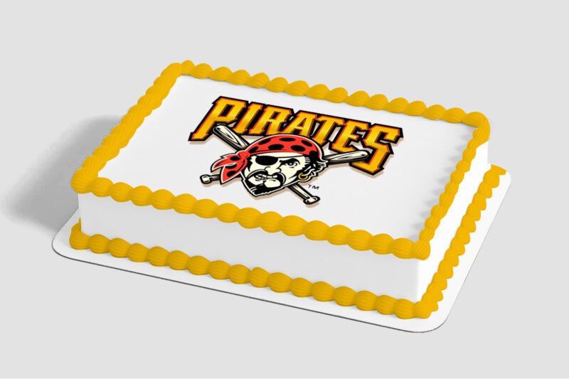 MLB® Pittsburgh Pirates™ Edible Image® by PhotoCake®