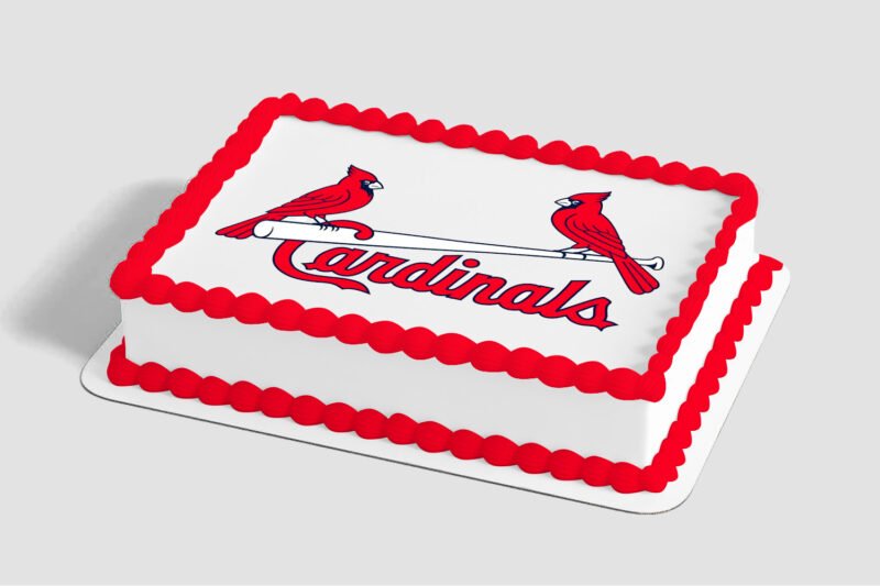 MLB® St. Louis Cardinals™ Edible Image® by PhotoCake®