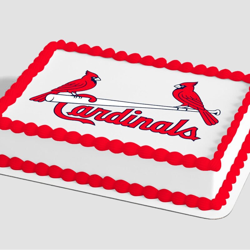 MLB® St. Louis Cardinals™ Edible Image® by PhotoCake®