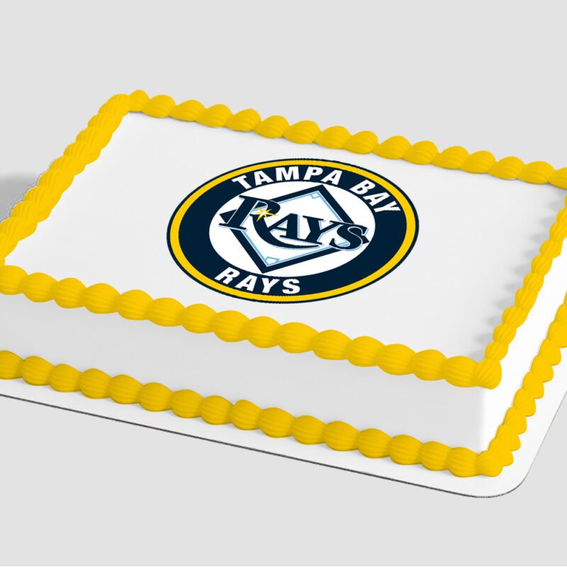 MLB® Tampa Bay Rays™ Edible Image® by PhotoCake®