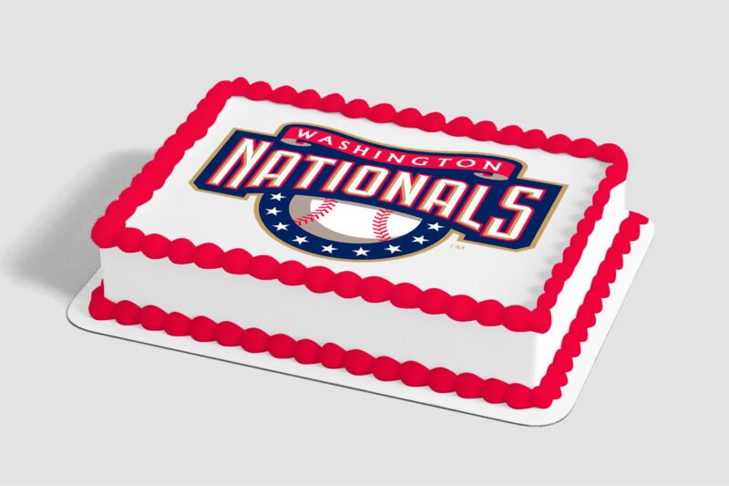 MLB® Washington Nationals™ Edible Image® by PhotoCake®