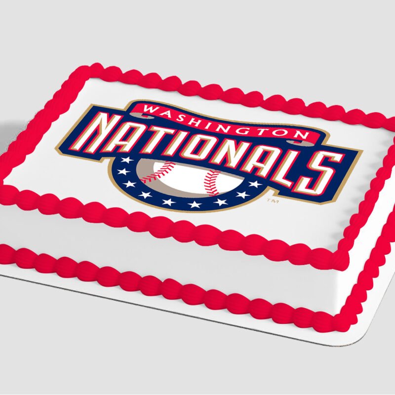 MLB® Washington Nationals™ Edible Image® by PhotoCake®