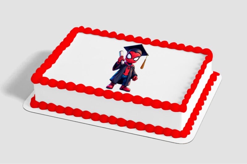 Marvel's Spider-Man™ Graduation Edible Image® by PhotoCake®