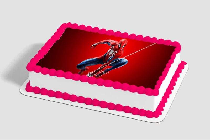 Marvel's Spider-Man™ In Action Edible Image® by PhotoCake®