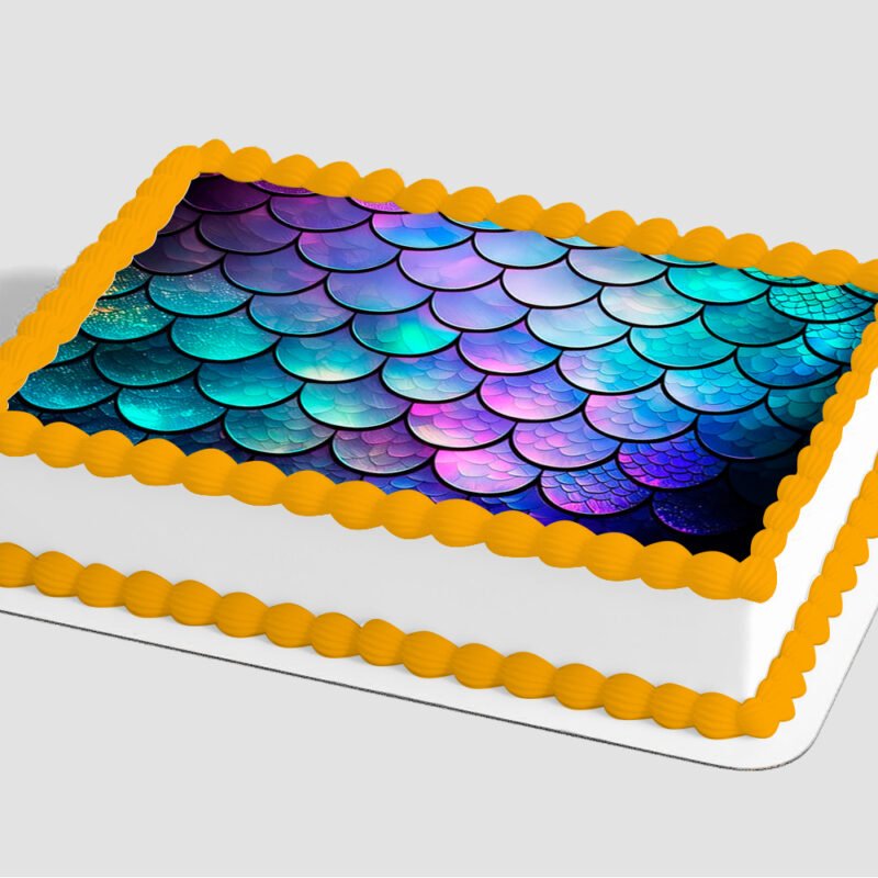 Mermaid Scales Edible Image® by PhotoCake®