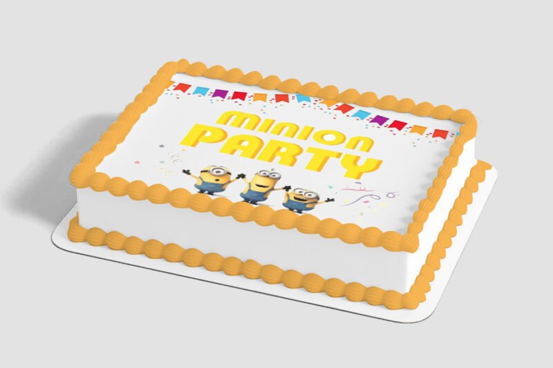 Minions Party! Edible Image® by PhotoCake® Frame