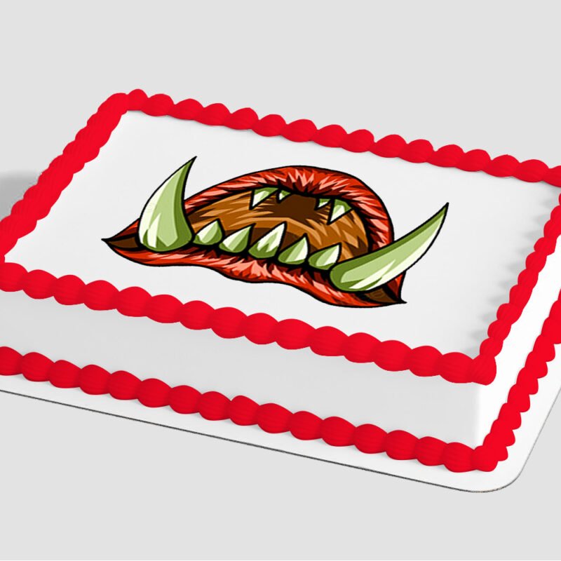 Monster Mouth Red Edible Image® by PhotoCake®