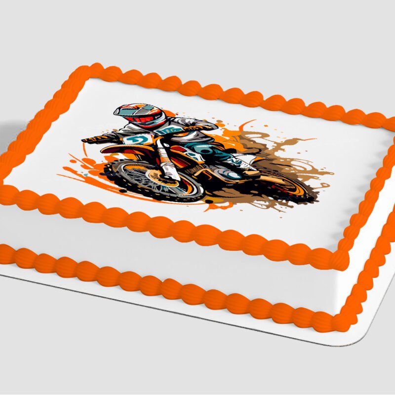 Motocross Edible Image® by PhotoCake®