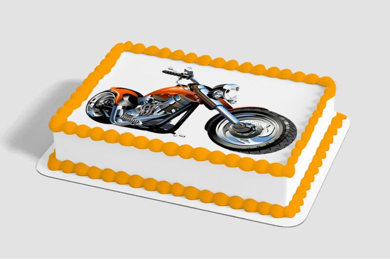 Motorcycle Edible Image® by PhotoCake®