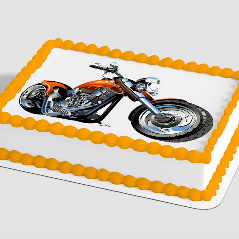 Motorcycle Edible Image® by PhotoCake®