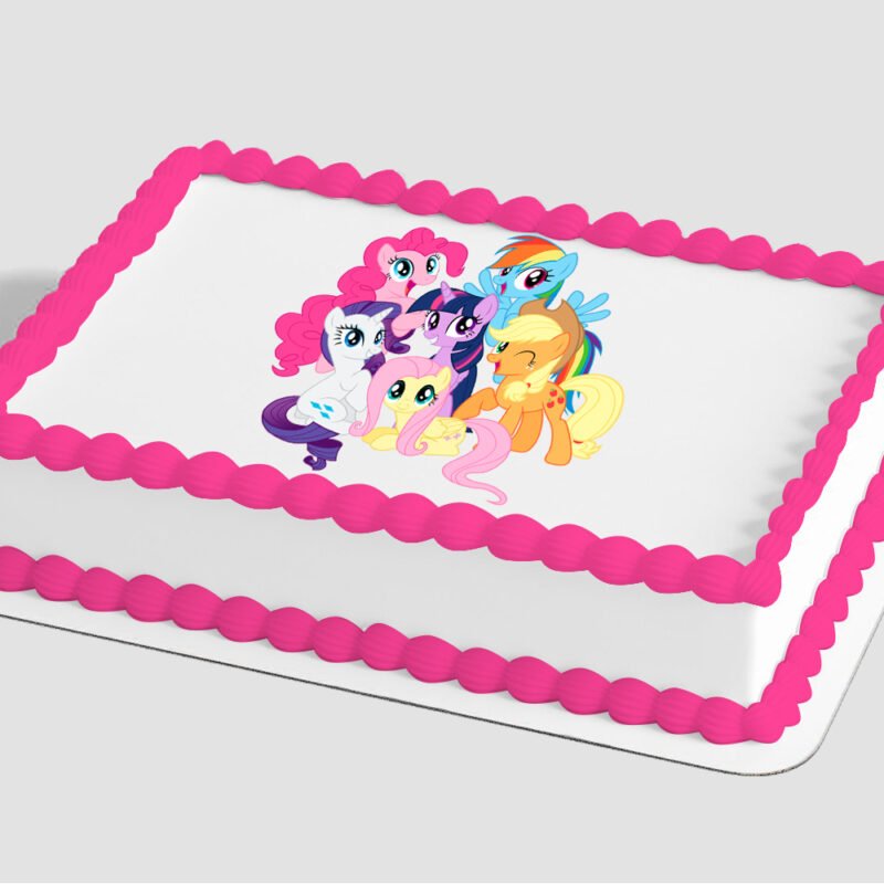 My Little Pony™ Besties Edible Image® by PhotoCake®