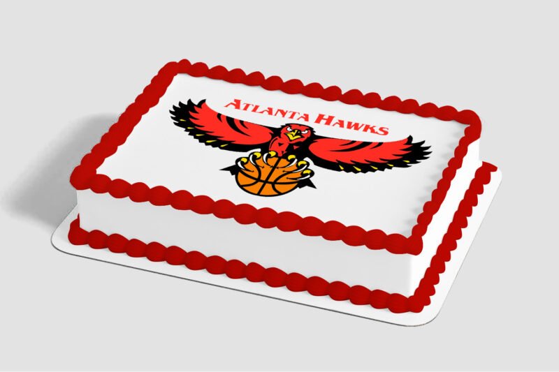 NBA Atlanta Hawks Edible Image® by PhotoCake®