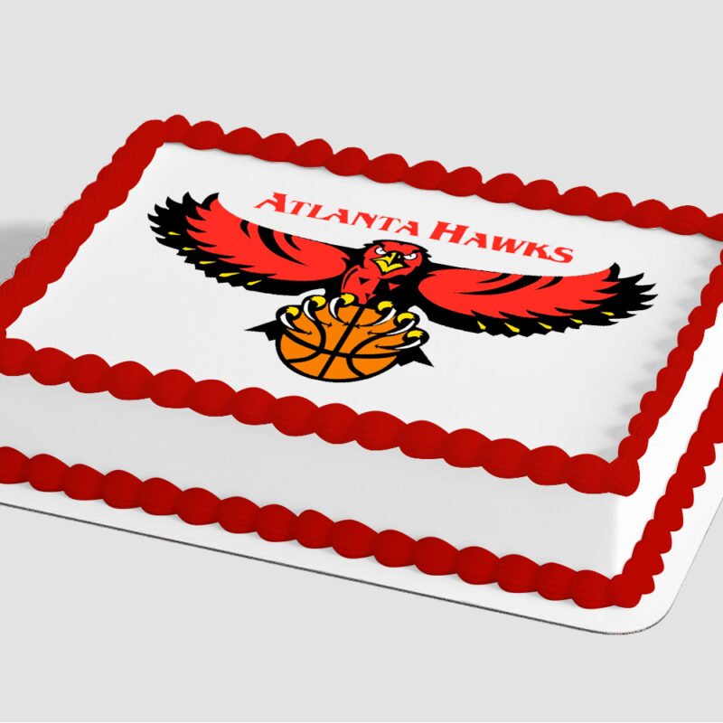 NBA Atlanta Hawks Edible Image® by PhotoCake®
