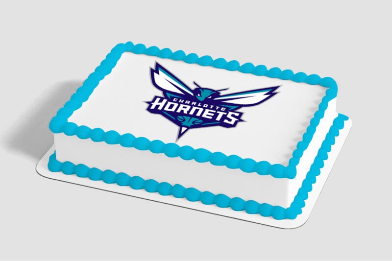 NBA Charlotte Hornets Edible Image® by PhotoCake®