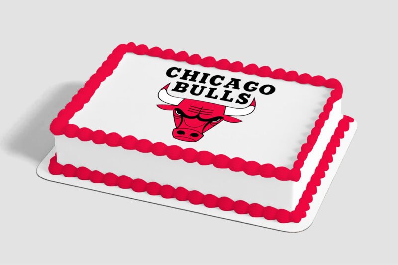 NBA Chicago Bulls Edible Image® by PhotoCake®