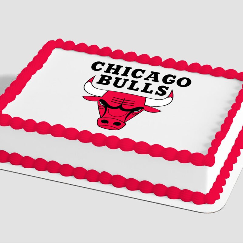 NBA Chicago Bulls Edible Image® by PhotoCake®
