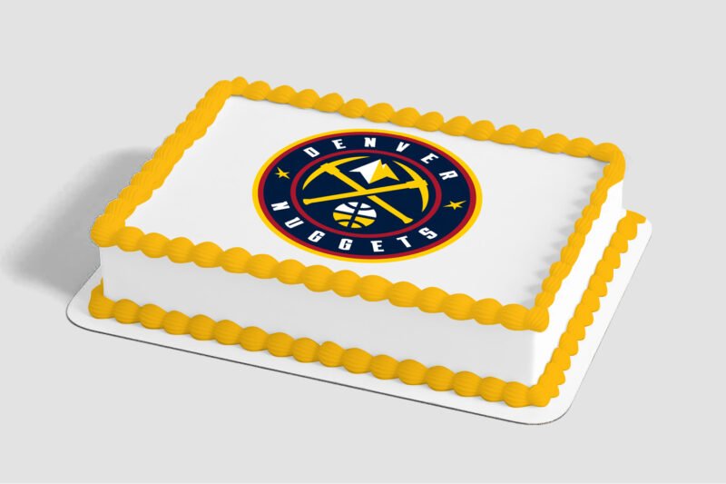 NBA Denver Nuggets Edible Image® by PhotoCake®