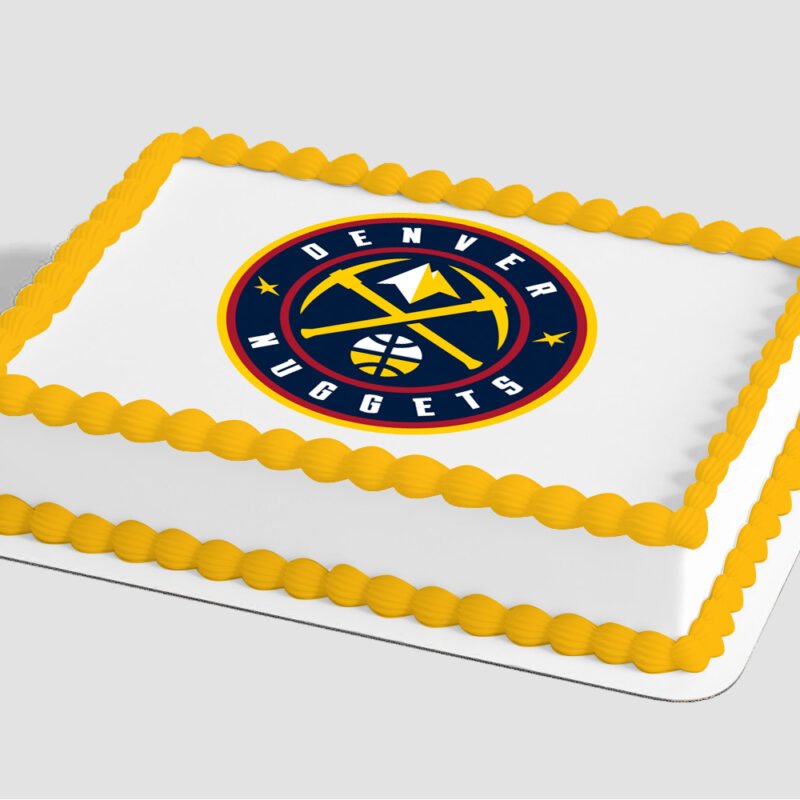 NBA Denver Nuggets Edible Image® by PhotoCake®