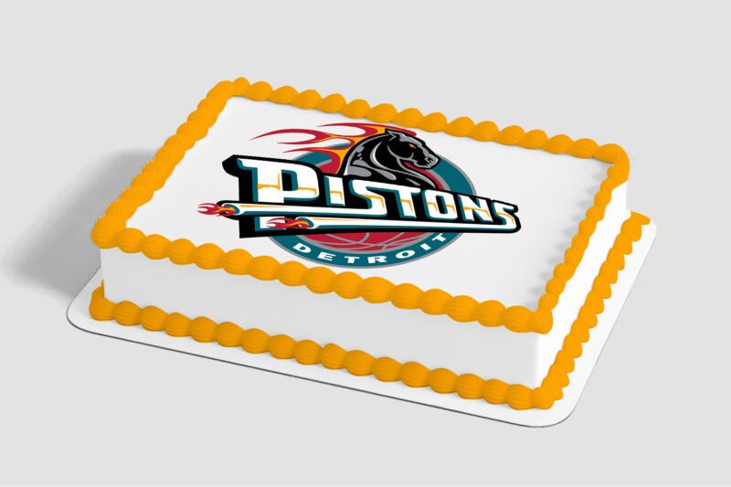 NBA Detroit Pistons Edible Image® by PhotoCake®