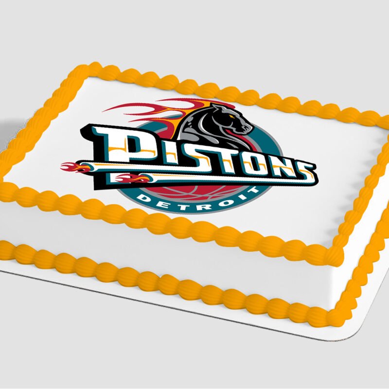 NBA Detroit Pistons Edible Image® by PhotoCake®