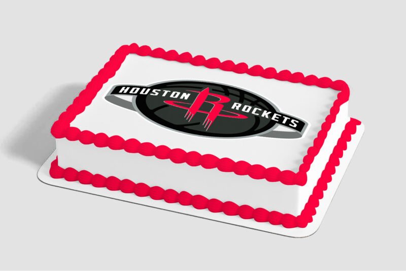 NBA Houston Rockets Edible Image® by PhotoCake®