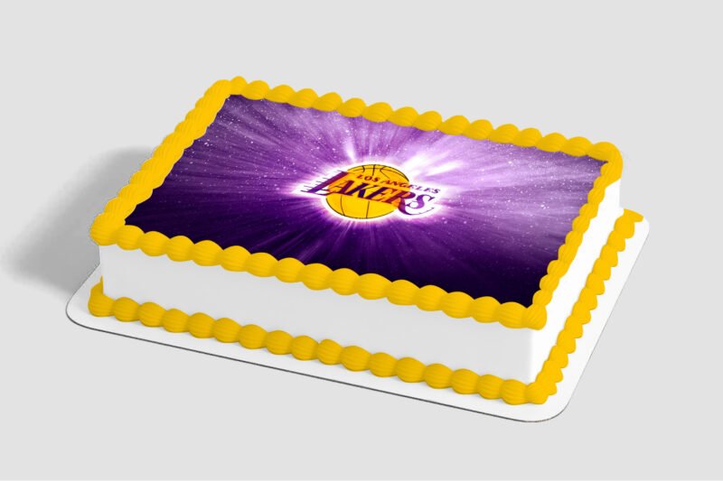 NBA Los Angeles Lakers Edible Image® by PhotoCake®