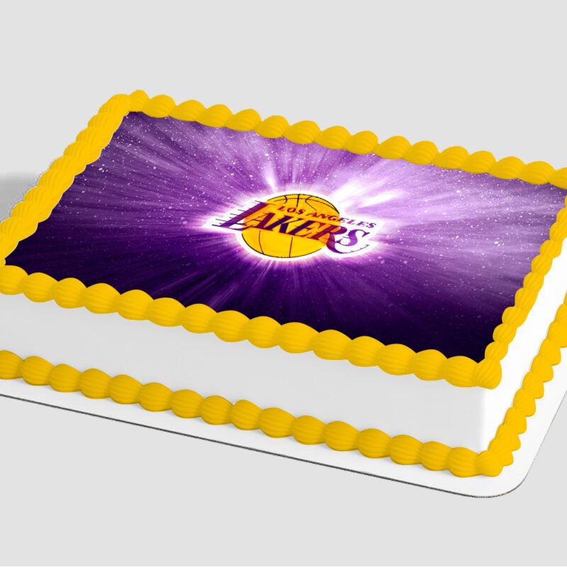 NBA Los Angeles Lakers Edible Image® by PhotoCake®