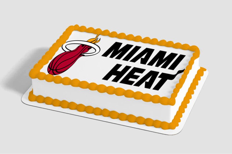 NBA Miami Heat Edible Image® by PhotoCake®