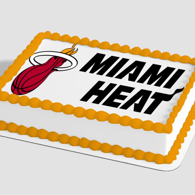NBA Miami Heat Edible Image® by PhotoCake®